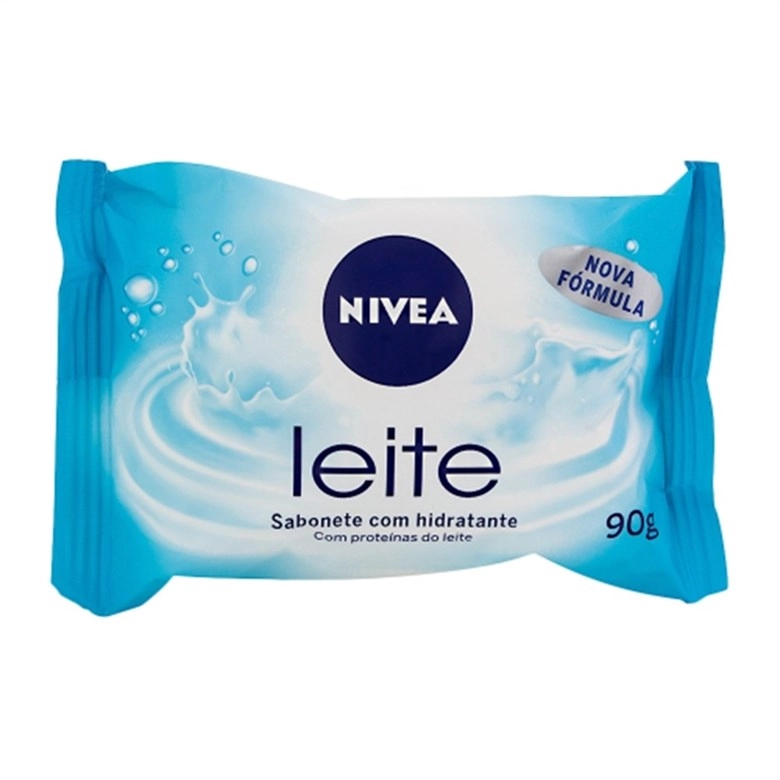 Pack Sabonete Barra Hidratante Leite Nivea Flow Pack 6 Unidades 85g Cada Leve Mais Pague Menos