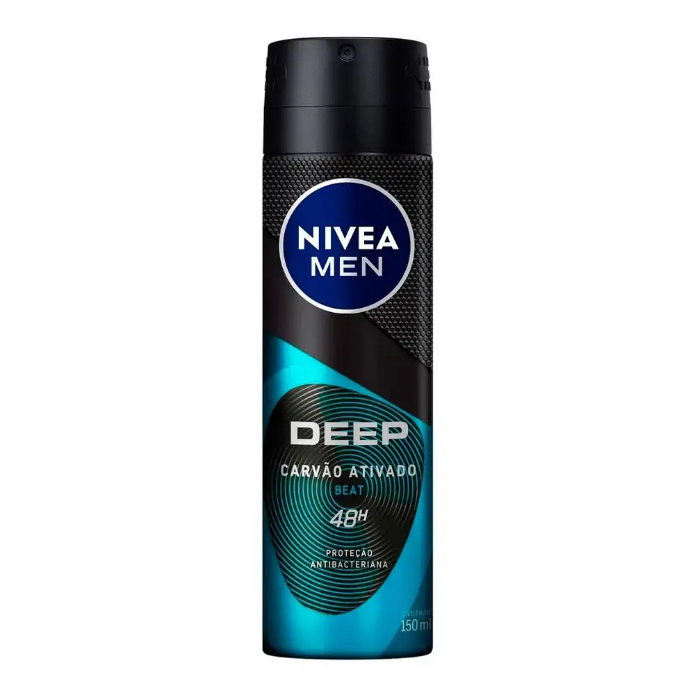 Desodorante Antitranspirante Nivea Men Deep Beat Aerossol 150ml