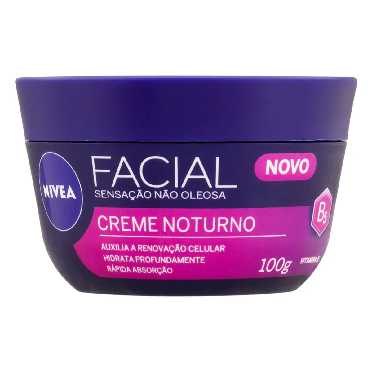 Creme Facial Noturno Nivea Pote 100g