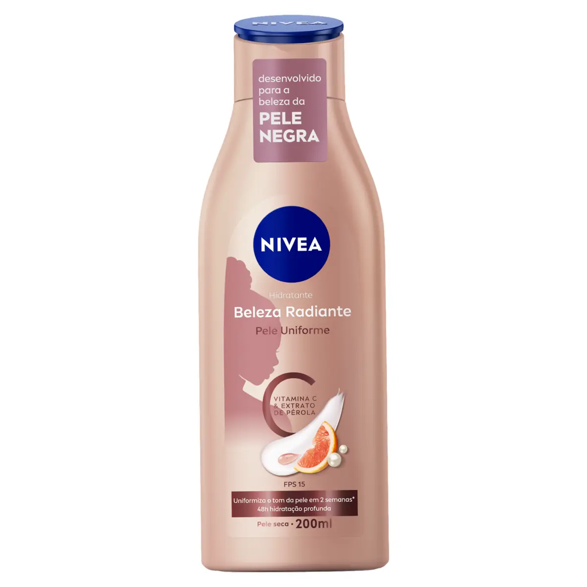 Hidratante Corporal Nivea Beleza Radiante Frasco 200ml