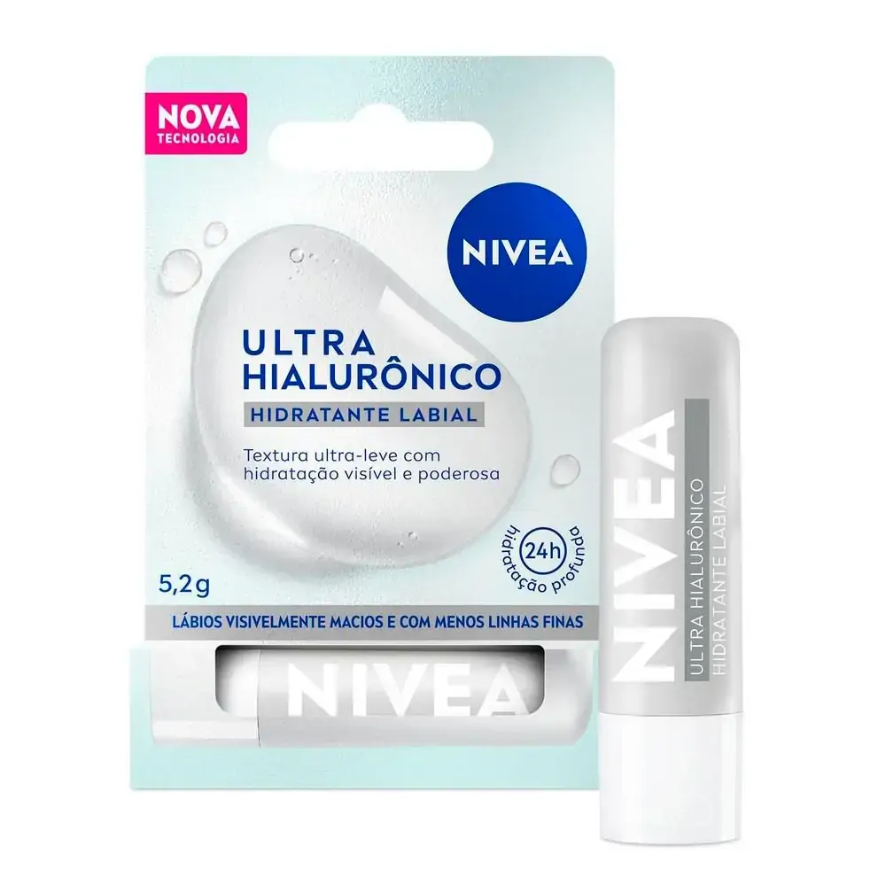 Hidratante Labial Ultra Hialurônico Nivea 5,2g
