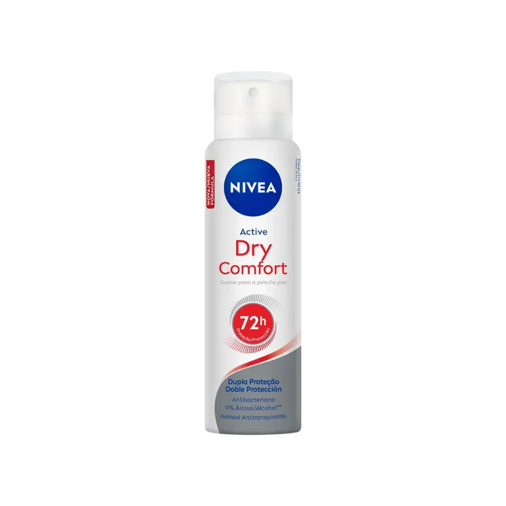 Antitranspirante Aerossol Nivea Dry Comfort Plus 150ml Spray