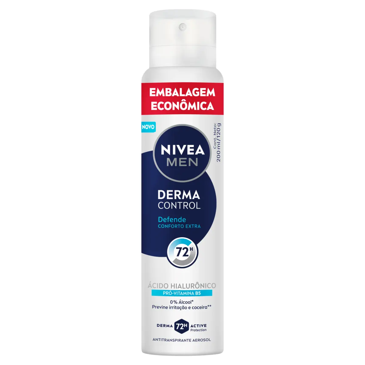 Des Nivea Aer 200ml Men Derma Def Cont Acid Hialur Vit B5