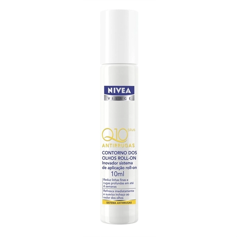 Creme Nivea Q10 área Dos Olhos Roll On Antirrugas