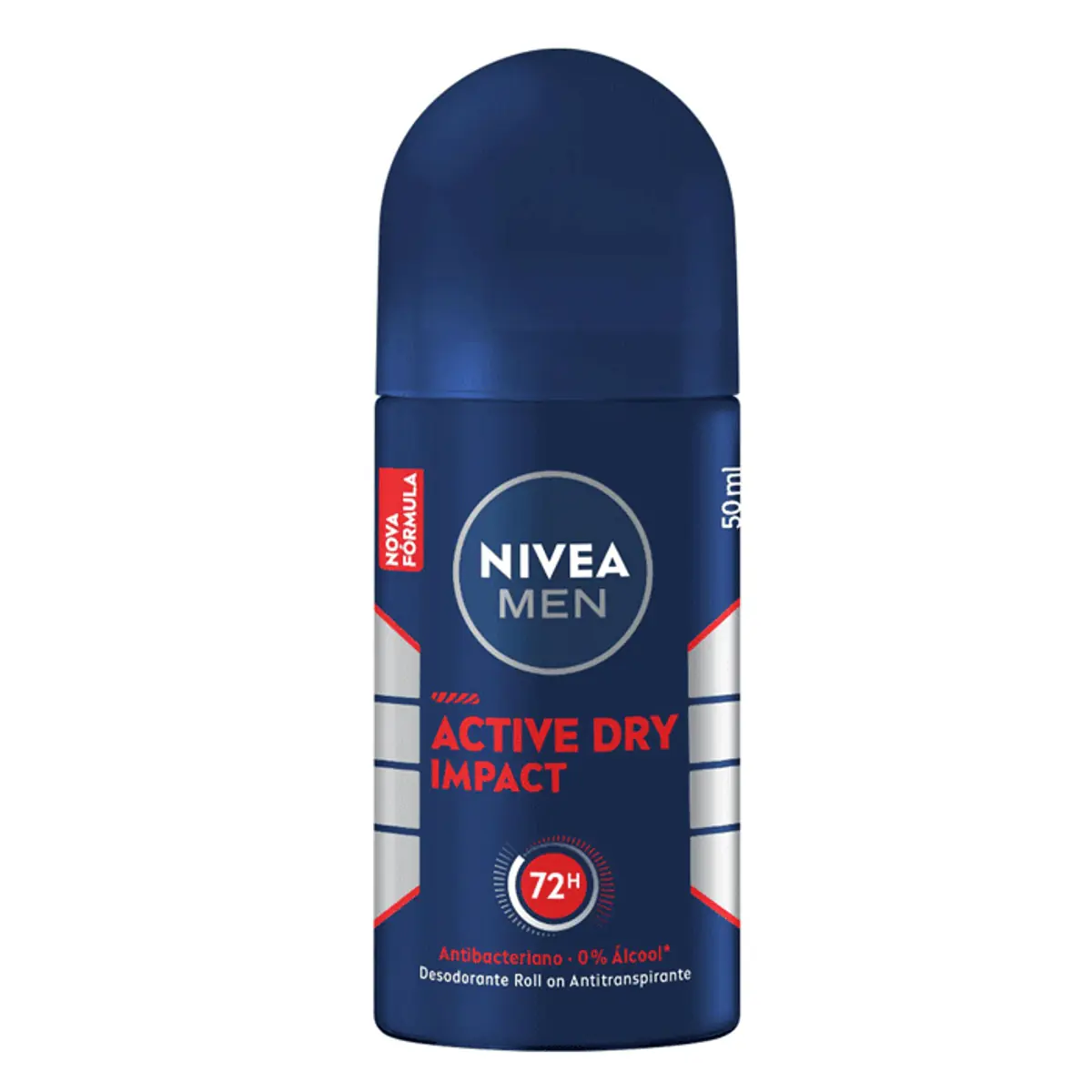 Desodorante Antitranspirante Roll-on NIVEA MEN Active Dry Impact 50ml