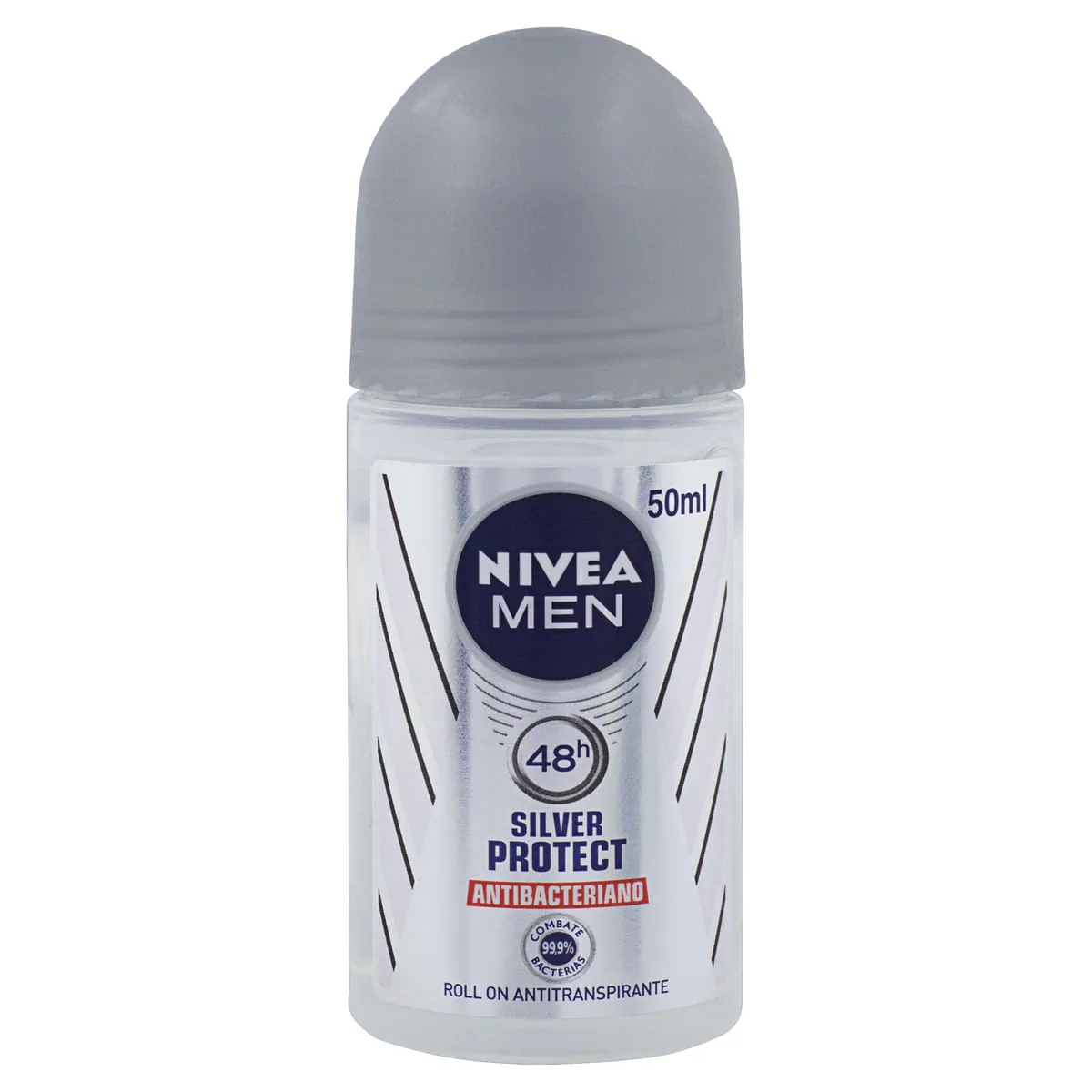 Antitranspirante Roll-On Nivea Men Silver Protect 50ml