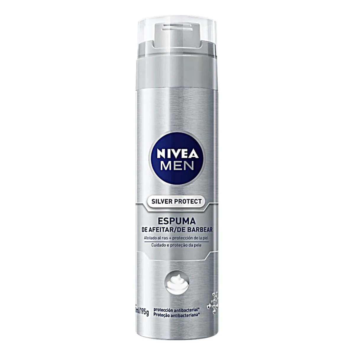 Espuma de Barbear Cuidado e Proteção da Pele Nivea Men 200ml
