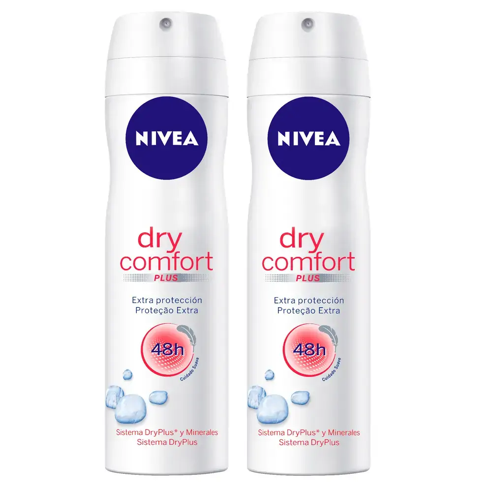 Cj 2 Desodorante Nivea Aero Dry Comfort 20 Desodorantec