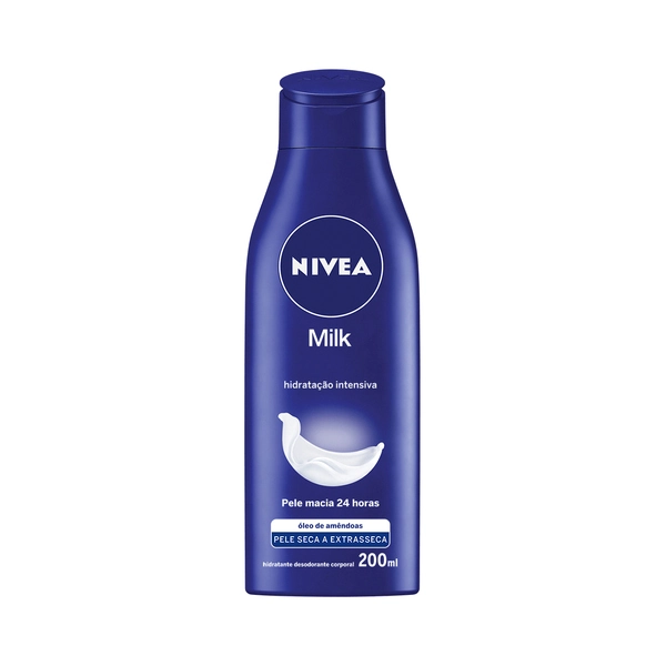 Loção Hidratante Nivea Milk Pele Extra Seca 200ml