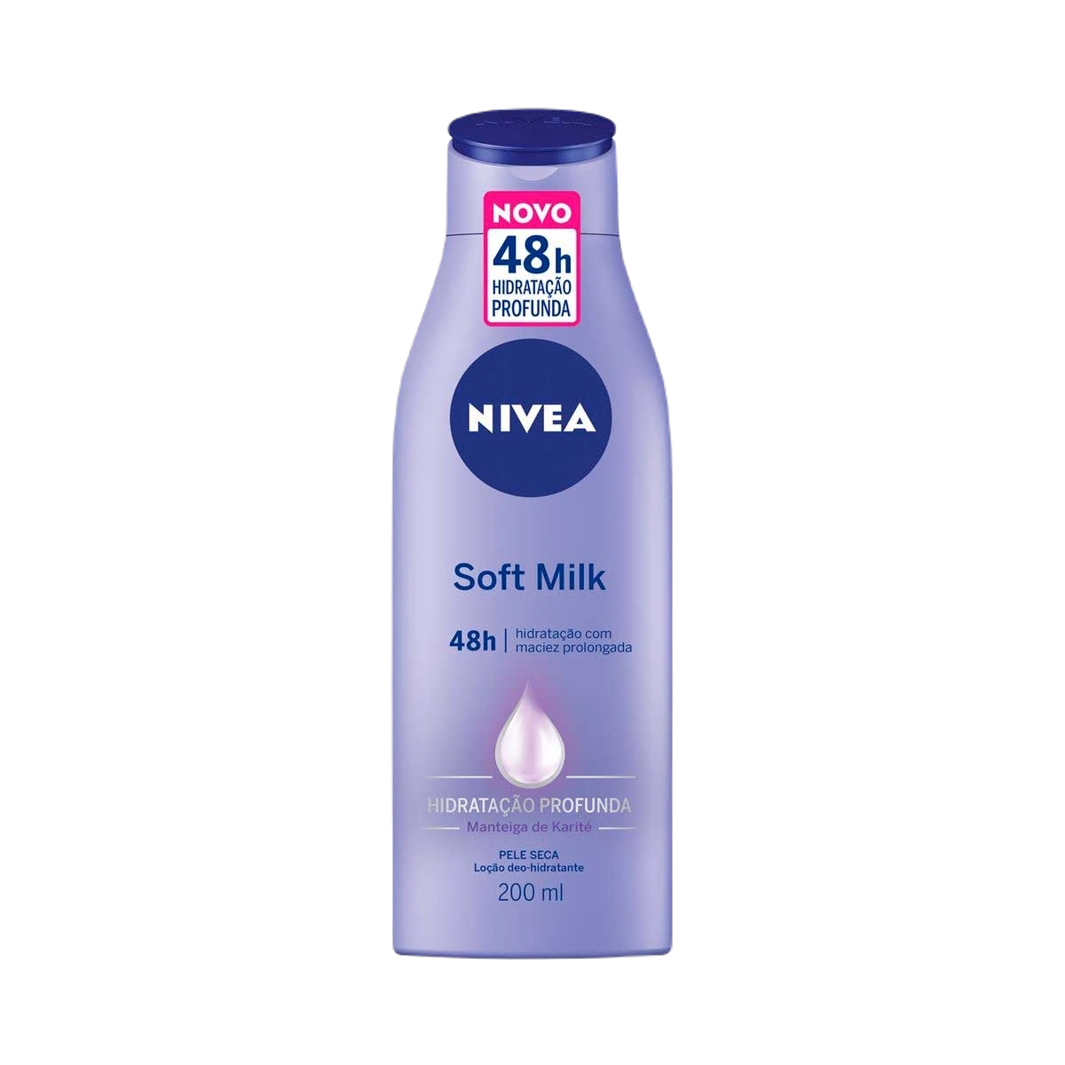 Loção Hidratante Nivea Soft Milk 200ml