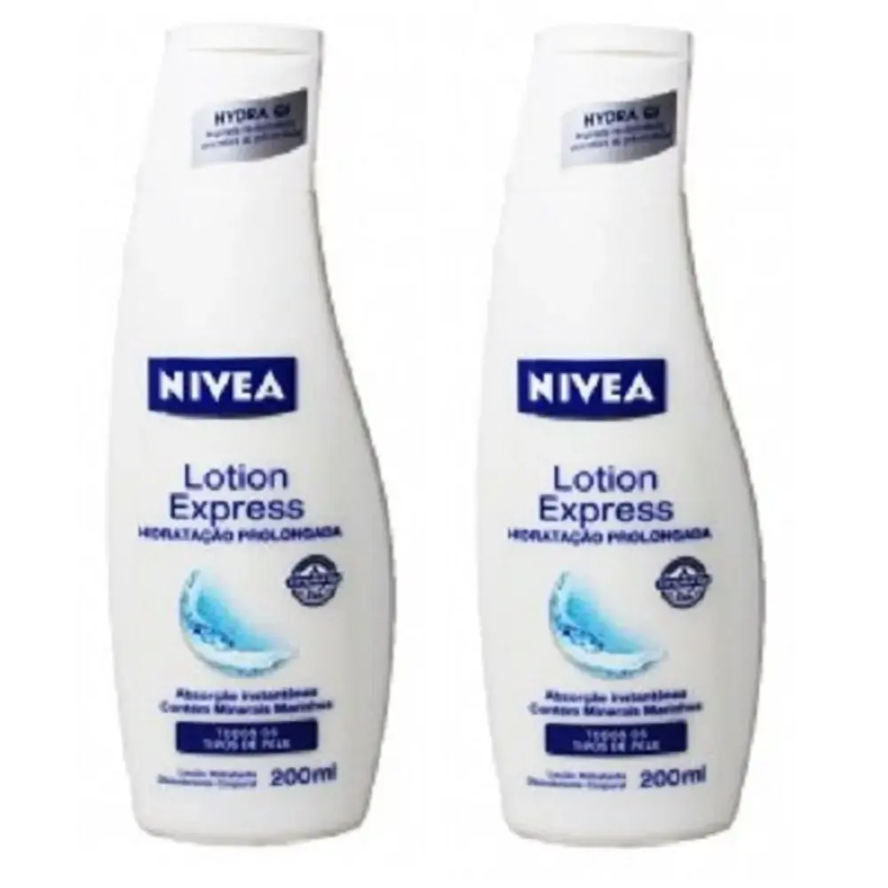 Hidratante Desod Nivea 200ml Lotion C/2 Gts Des