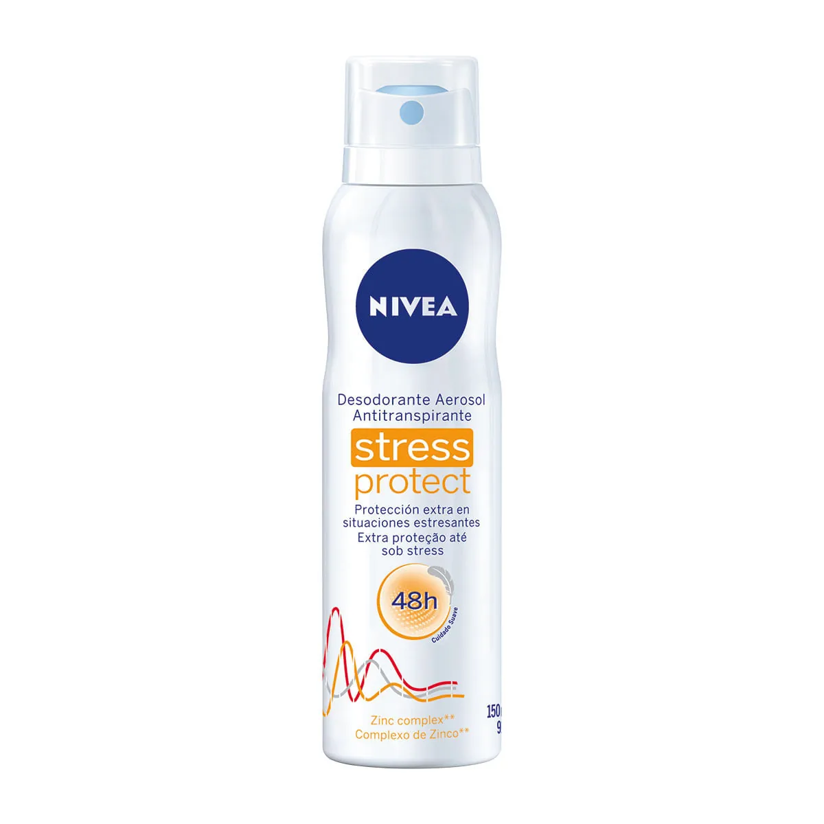Antitranspirante Aerossol Stress Protect Nivea 150ml