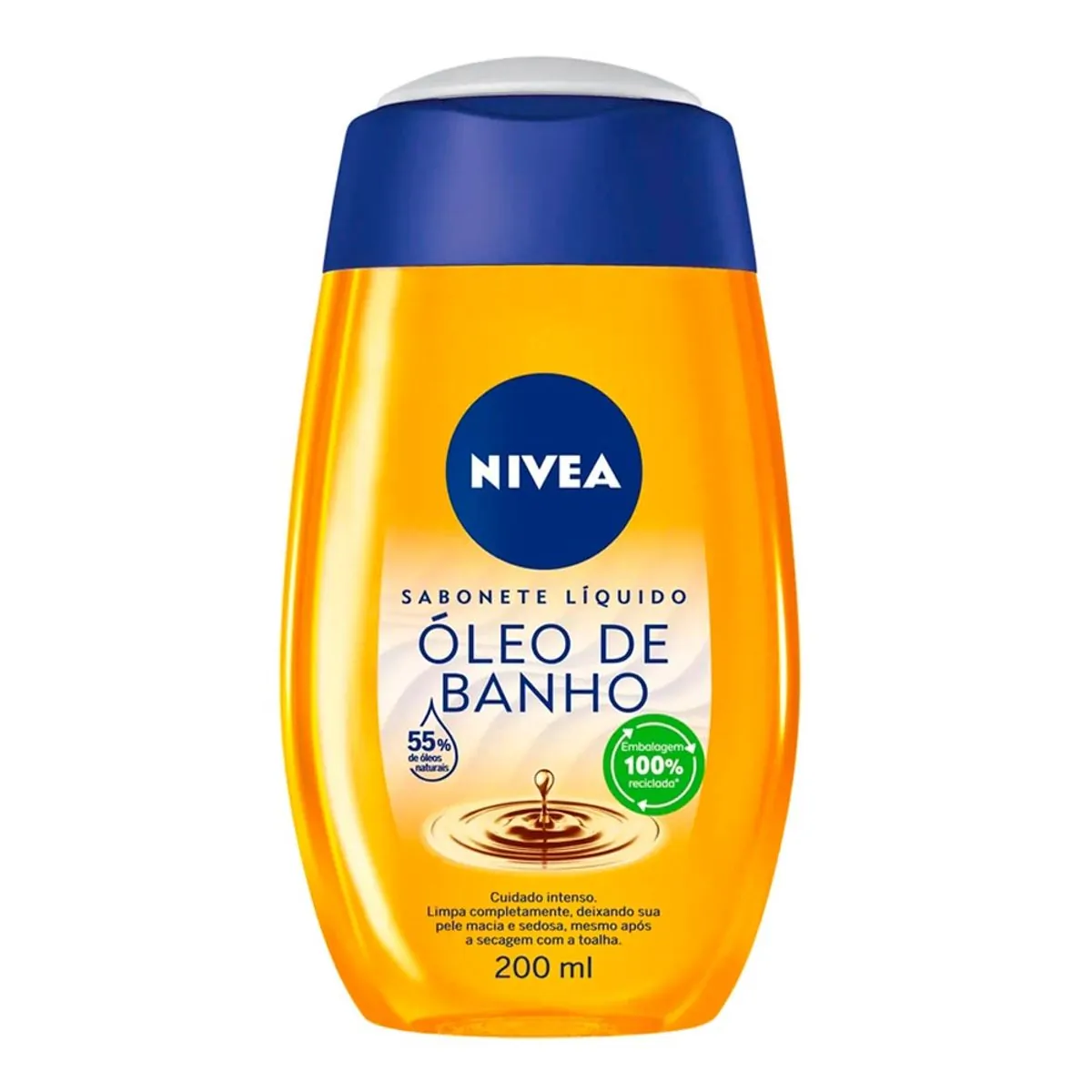 Sabonete Líquido Nivea Óleo de Banho Frasco 200ml