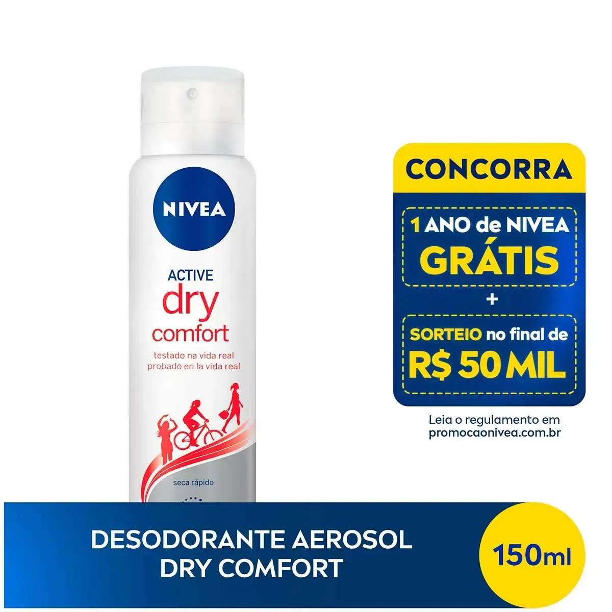 Desodorante Aerosol Nivea Dry Confort 150ml