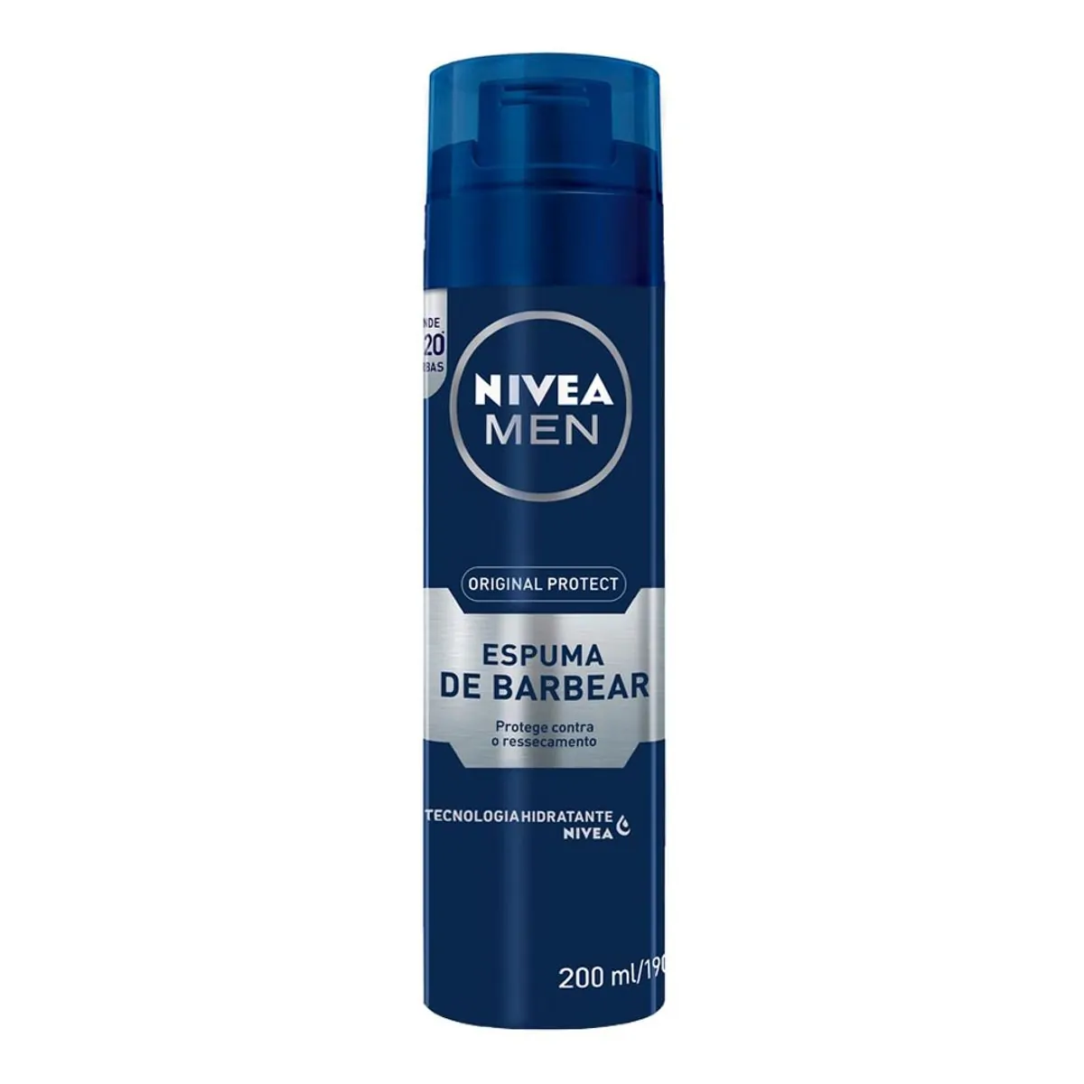 Espuma de Barbear Nívea Men Original Protect 200ml