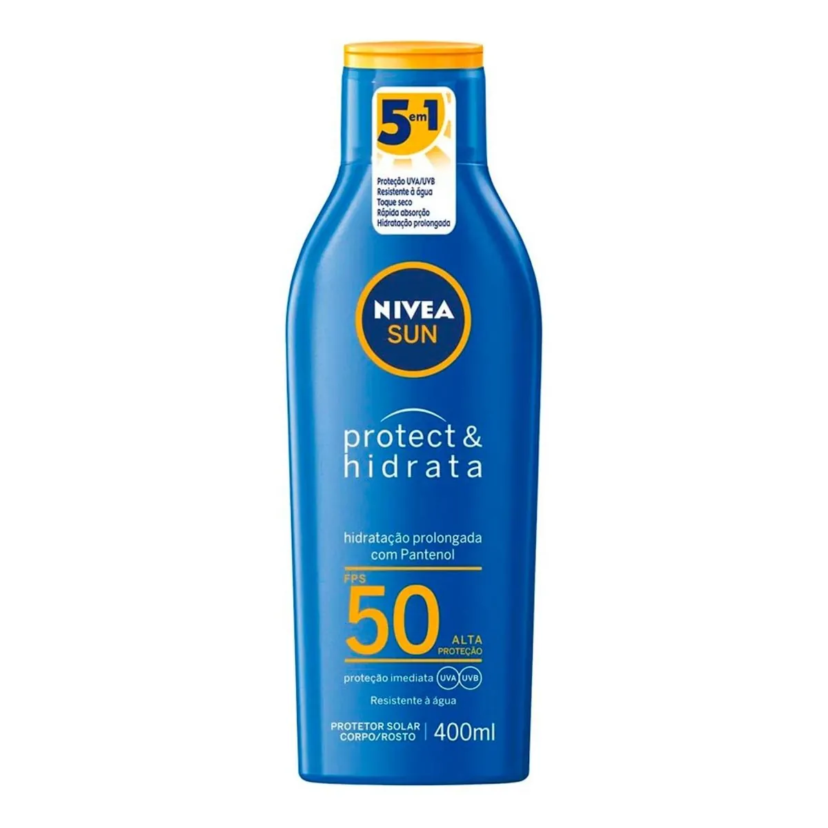Protetor Solar Fps 50 Nivea Sun Protect Hidrata Frasco 400ml