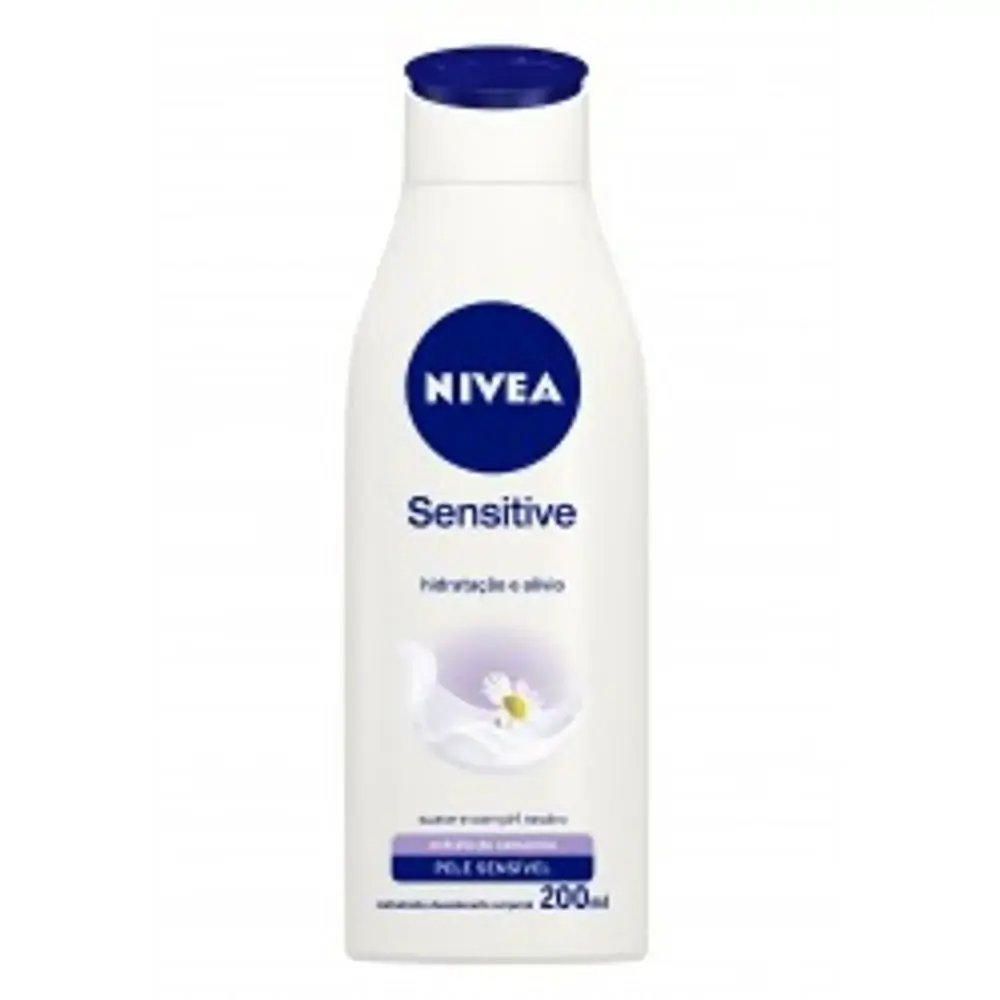 Nivea Sensitive Extratos Naturais De Camomila 200 Ml
