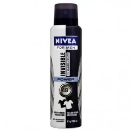 Desodorante Nivea Aerossol Invisible Black White Power Masculino