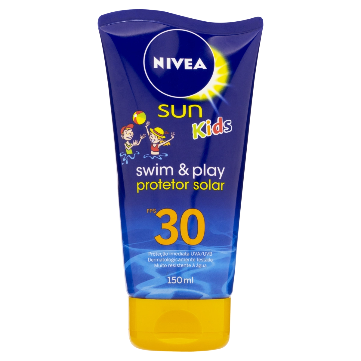 Protetor Solar Swim Play Fps 30 Nivea Sun Kids Bisnaga 150ml