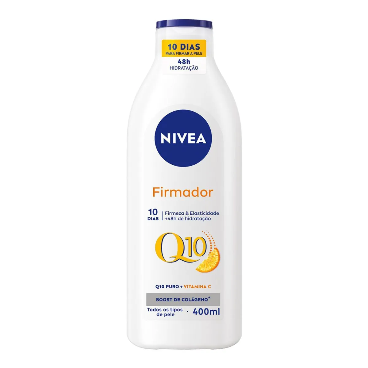 Hidratante Desodorante NIVEA Firmador Q10 + Vitamina C Todos os Tipos de Pele 400ml