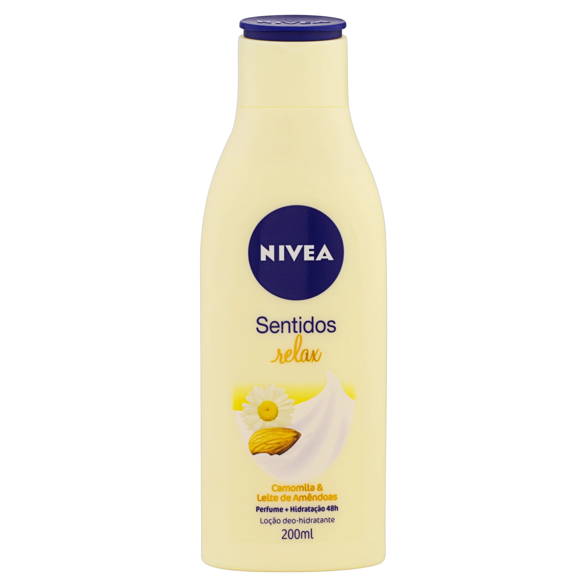 Loção Deo Hidratante Nivea Sentidos Relax Frasco 200ml