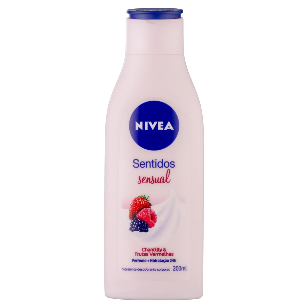 Loção Deo Hidratante Corporal Sensual Nivea Sentidos Frasco 200ml