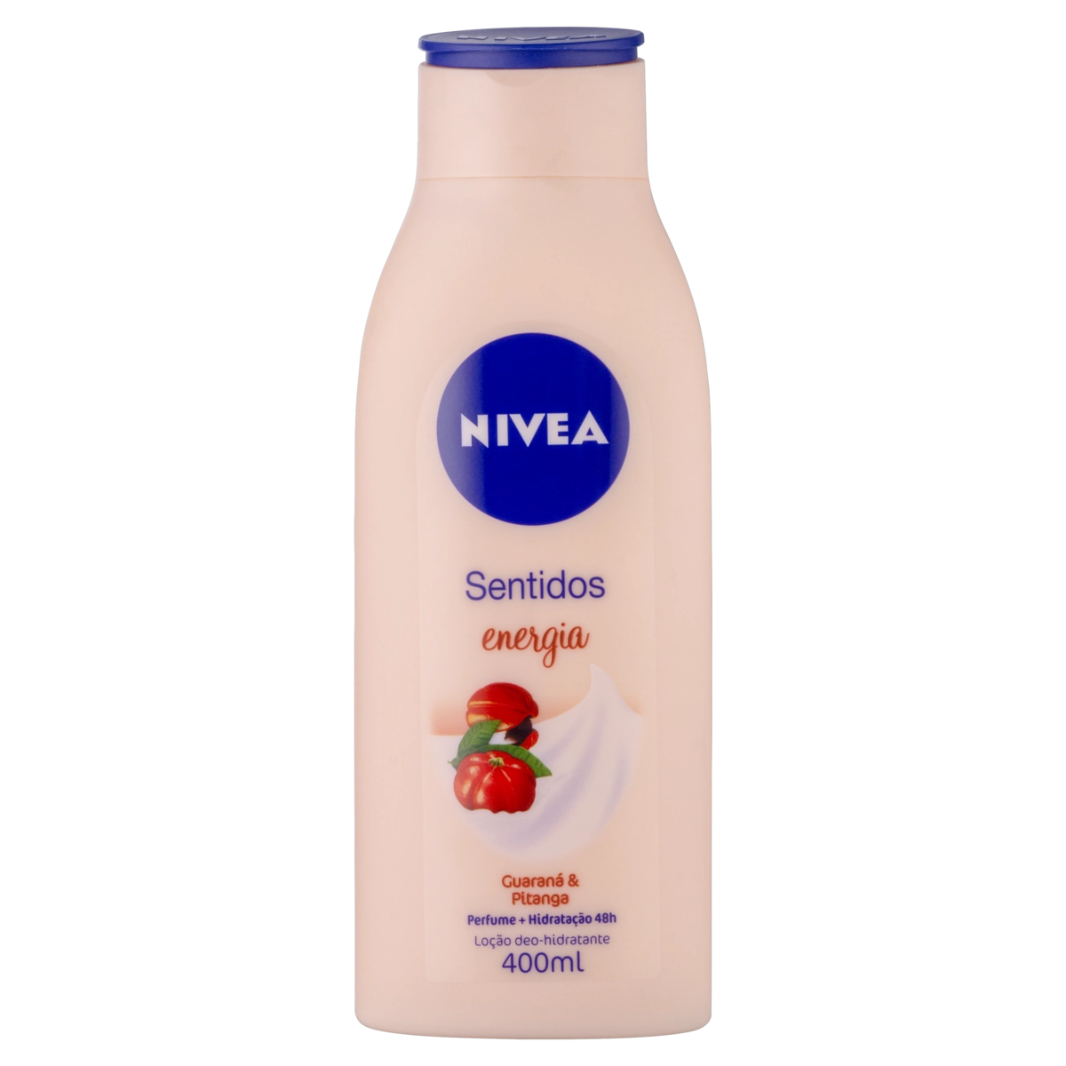 Loção Deo Hidratante Corporal Energia Nivea Sentidos Frasco 400ml