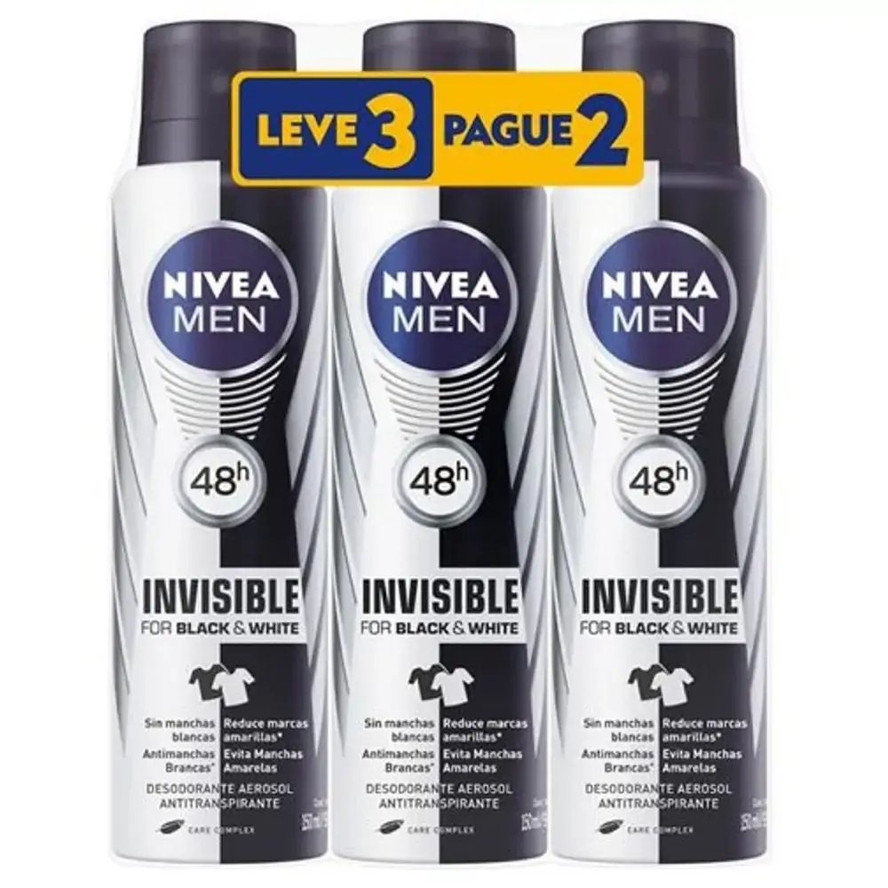 Des Aero Nivea Lv3 Pg2 Masc Black White