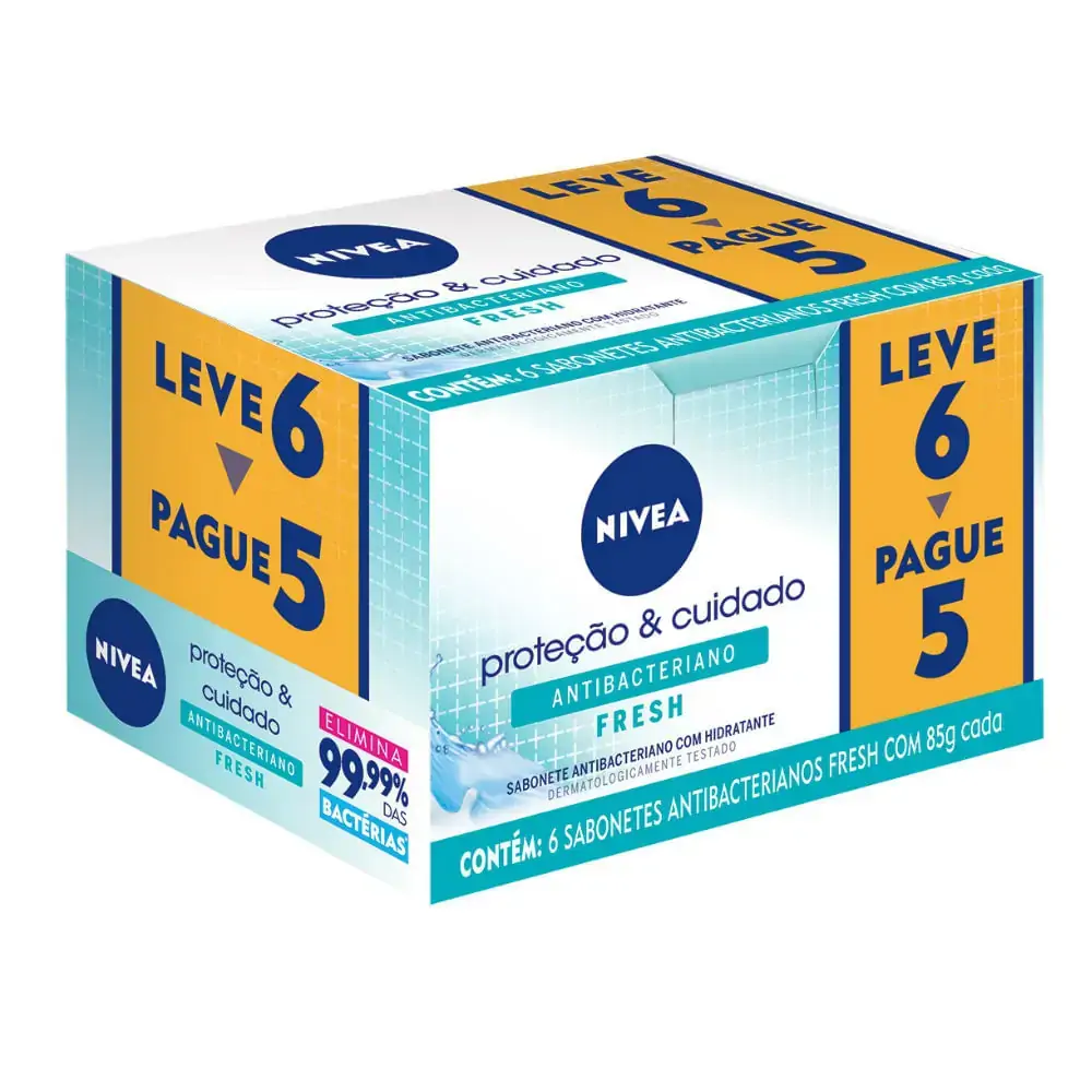 Sabonete Nivea Antibac.fresh Lv6pg5