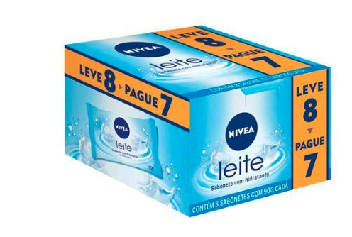 Sabonete Proteina Leite 90g Lv8 Pg7 Nivea