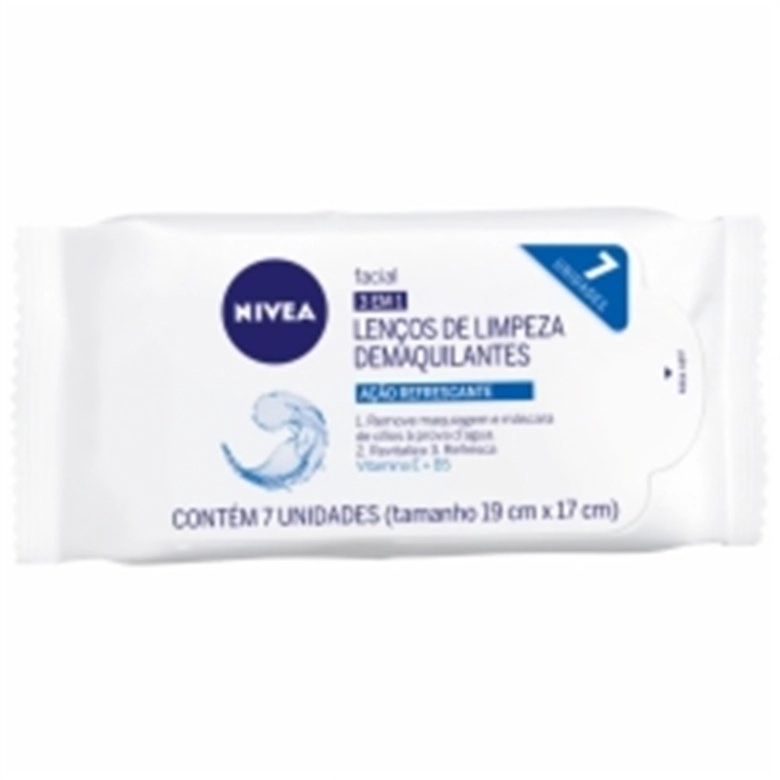 Lenço Umedecido Sache Nivea C/7 Unit