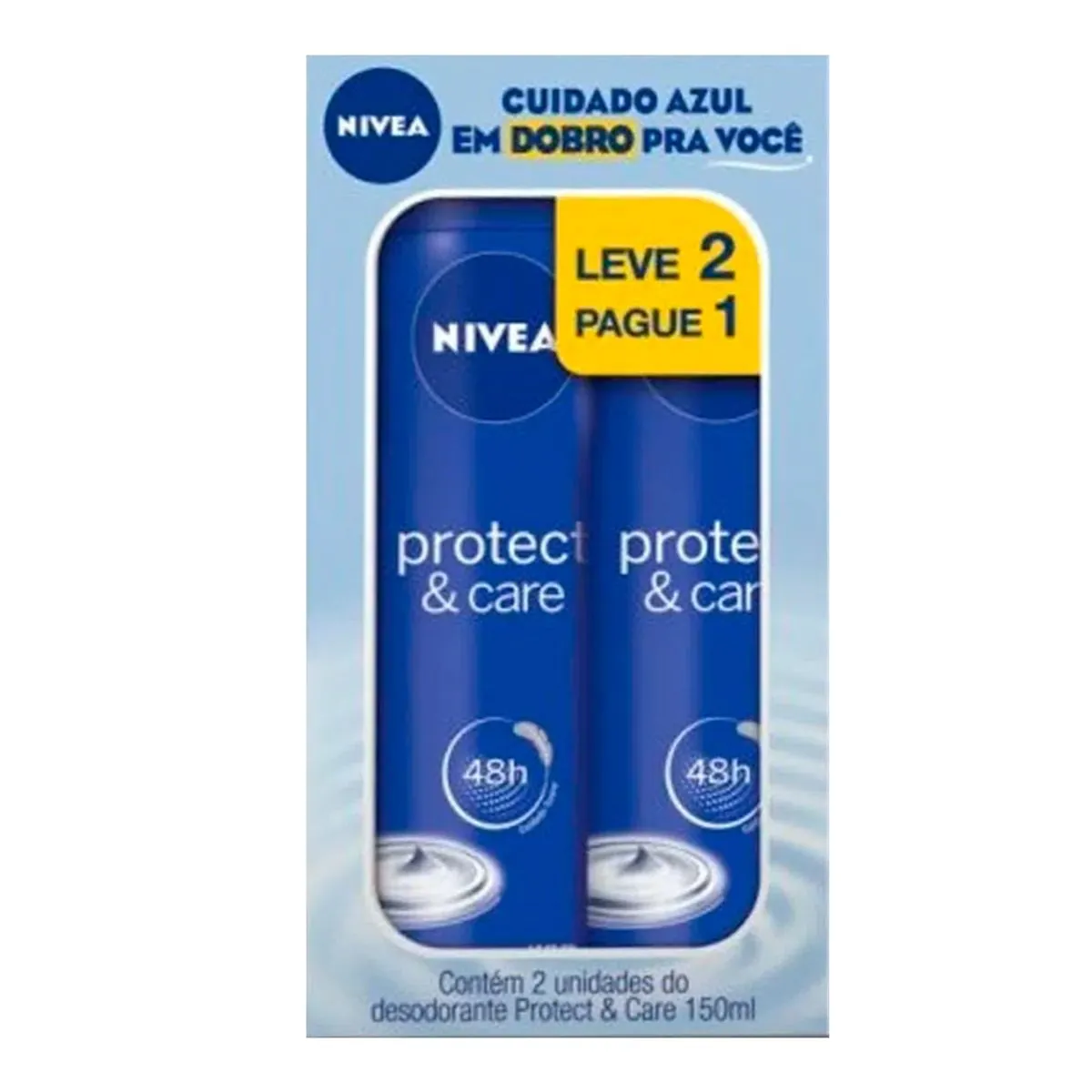 Kit Des Aero Nivea Fem Protect Care Lv2 Pg1