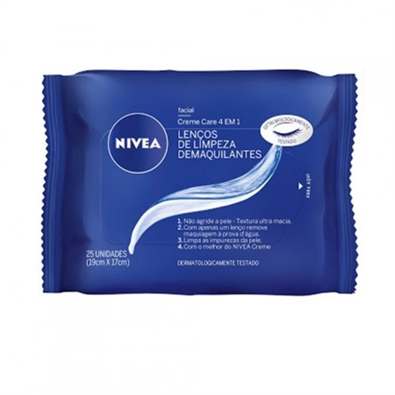 Lenço De Limpeza Demaquilante Nivea Creme Care