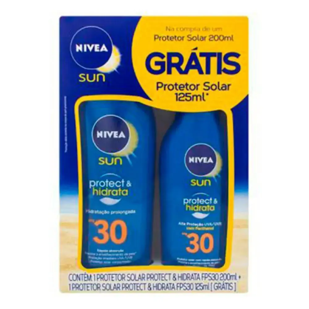 Nivea Sun Fps30 200ml/ Grts Fps30 125ml