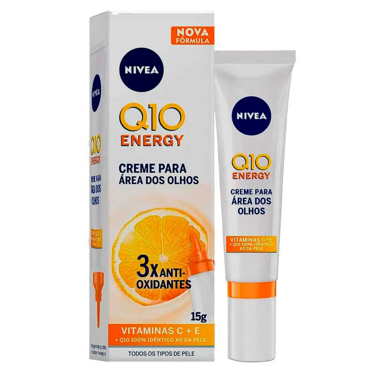 Creme Antissinais Contorno dos Olhos Q10 Plus Nivea 15 g