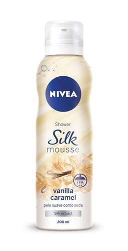 Mousse De Banho Baunilha E Caramelo Nivea Frasco 200ml