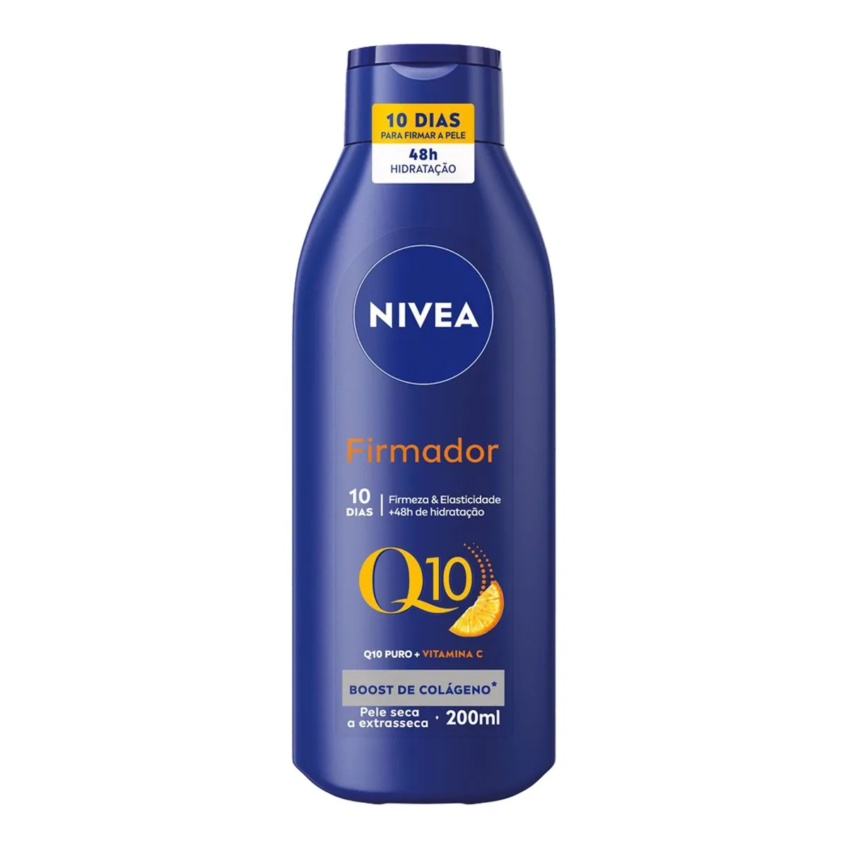 Loção Hidratante Firmador NIVEA Q10 + Vitamina C Pele Seca 200ml