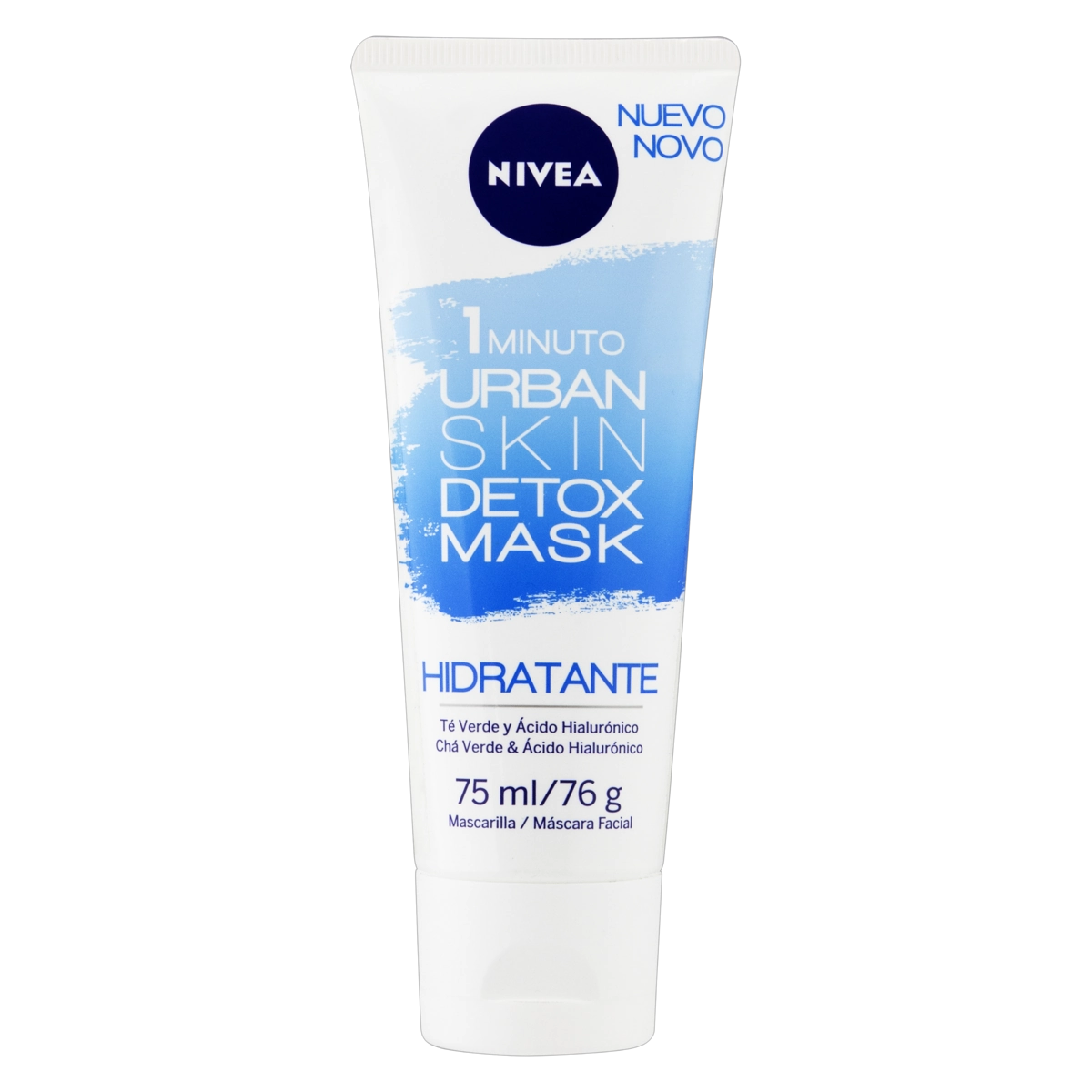 Máscara Hidratante Detox Facial Nivea Urban Skin Bisnaga 76g