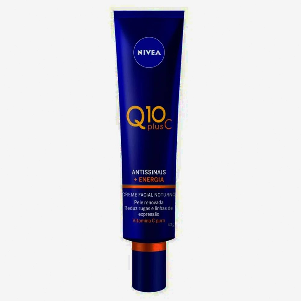 Creme Antissinais Noturno Nivea Q10 Plus C Caixa 40g