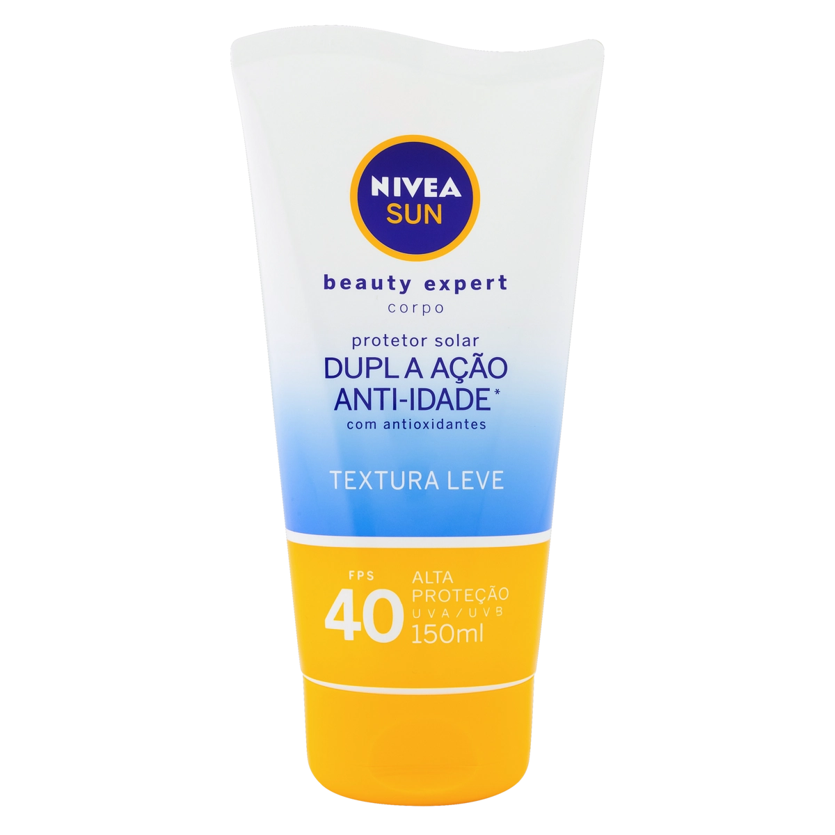 Protetor Solar Anti Idade Corporal Fps 40 Nivea Sun Beauty Expert Bisnaga 150ml