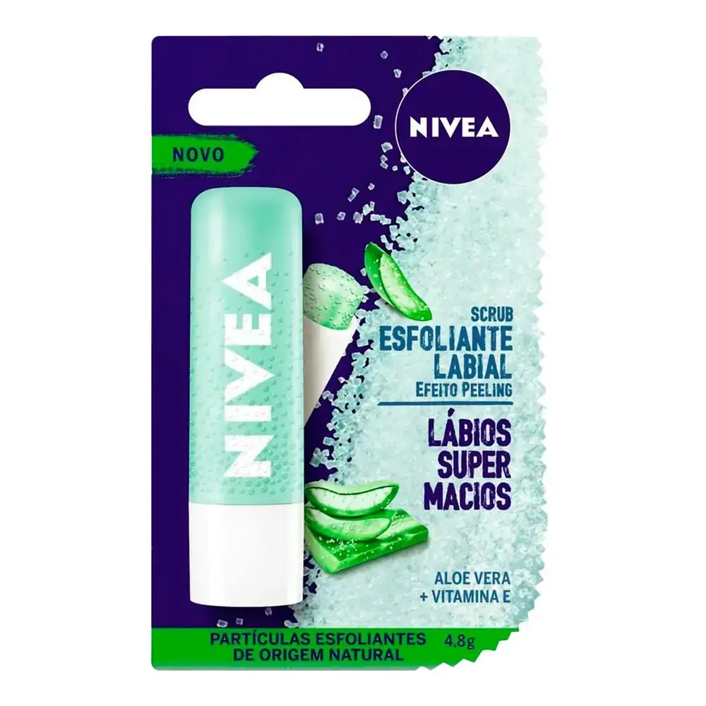 Esfoliante Labial Scrub AloeVera Nivea 4,8 g