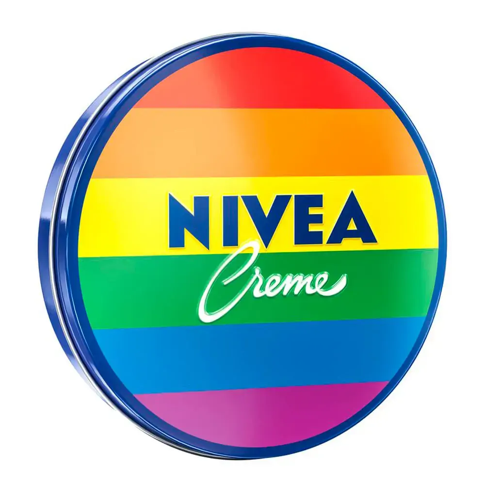 Creme Hidratante Nivea Arco-Íris com 56g
