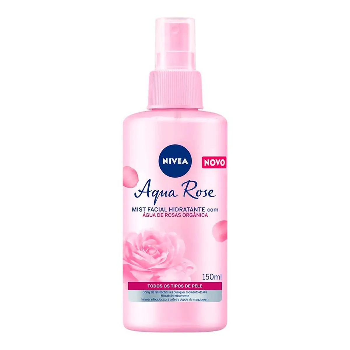 Hidratante Facial Nivea Mist Aqua Rose Com 150ml