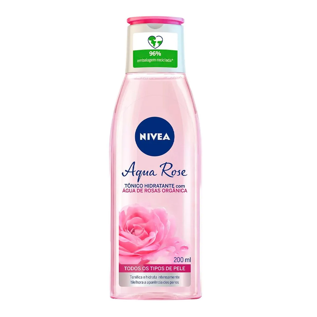 Tônico Hidratante NIVEA Aqua Rose 200ml