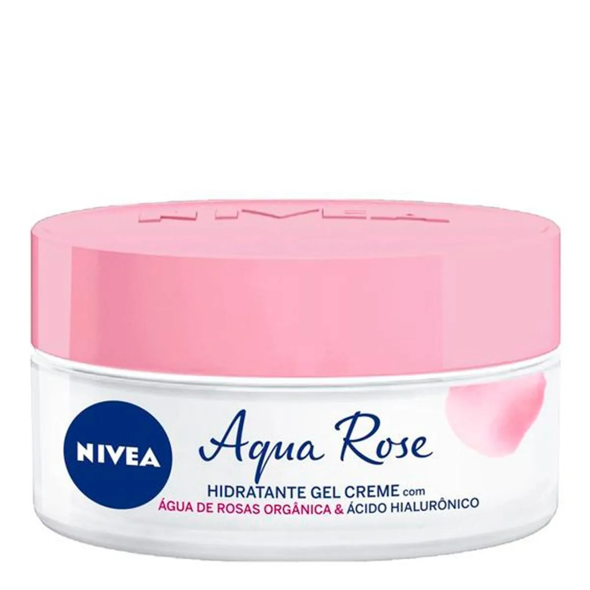 Gel-Creme Hidratante Nivea Aqua Rose Pote 50ml