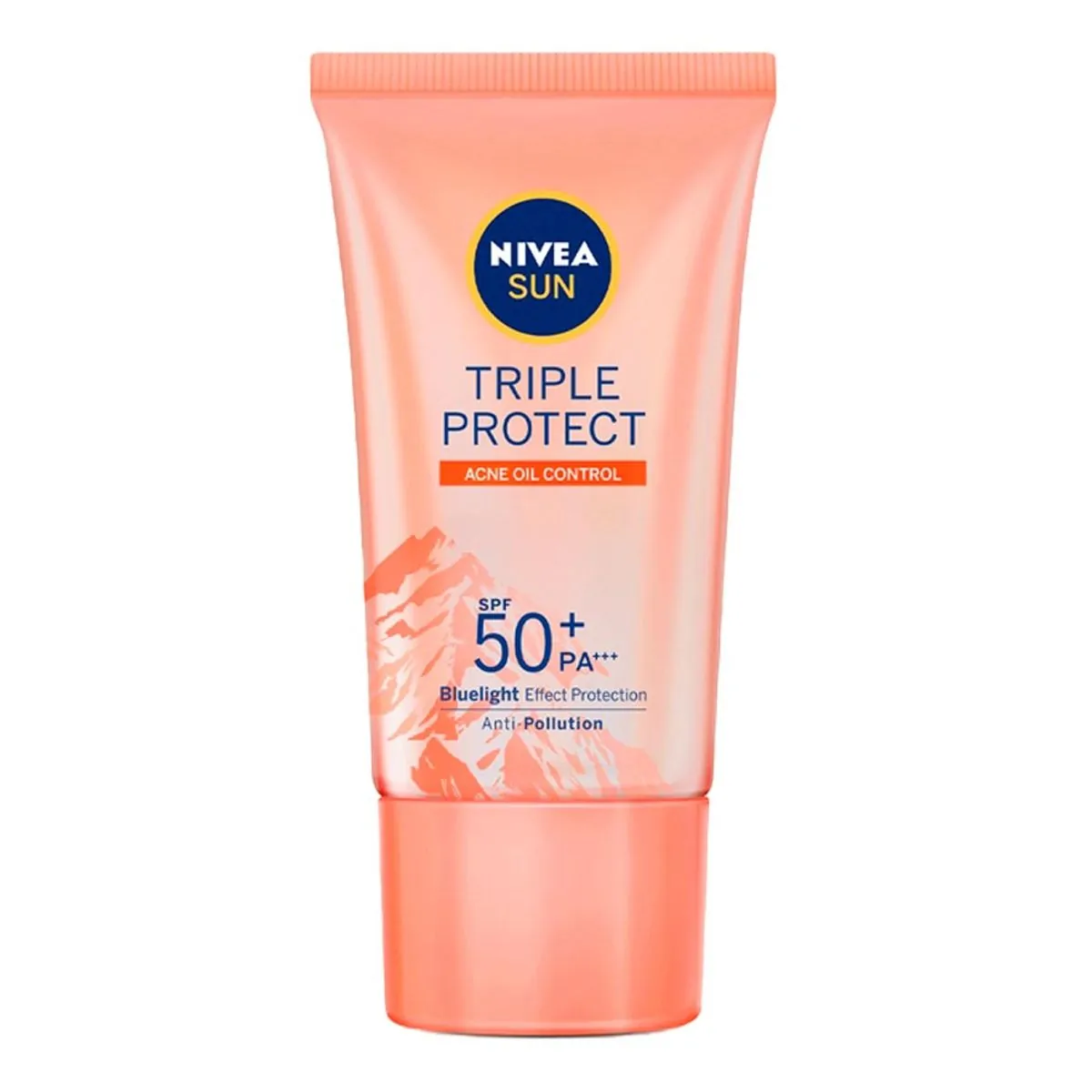 Protetor Solar Facial Antiacne Fps 50 Nivea Sun Tripla Proteção Bisnaga 40ml