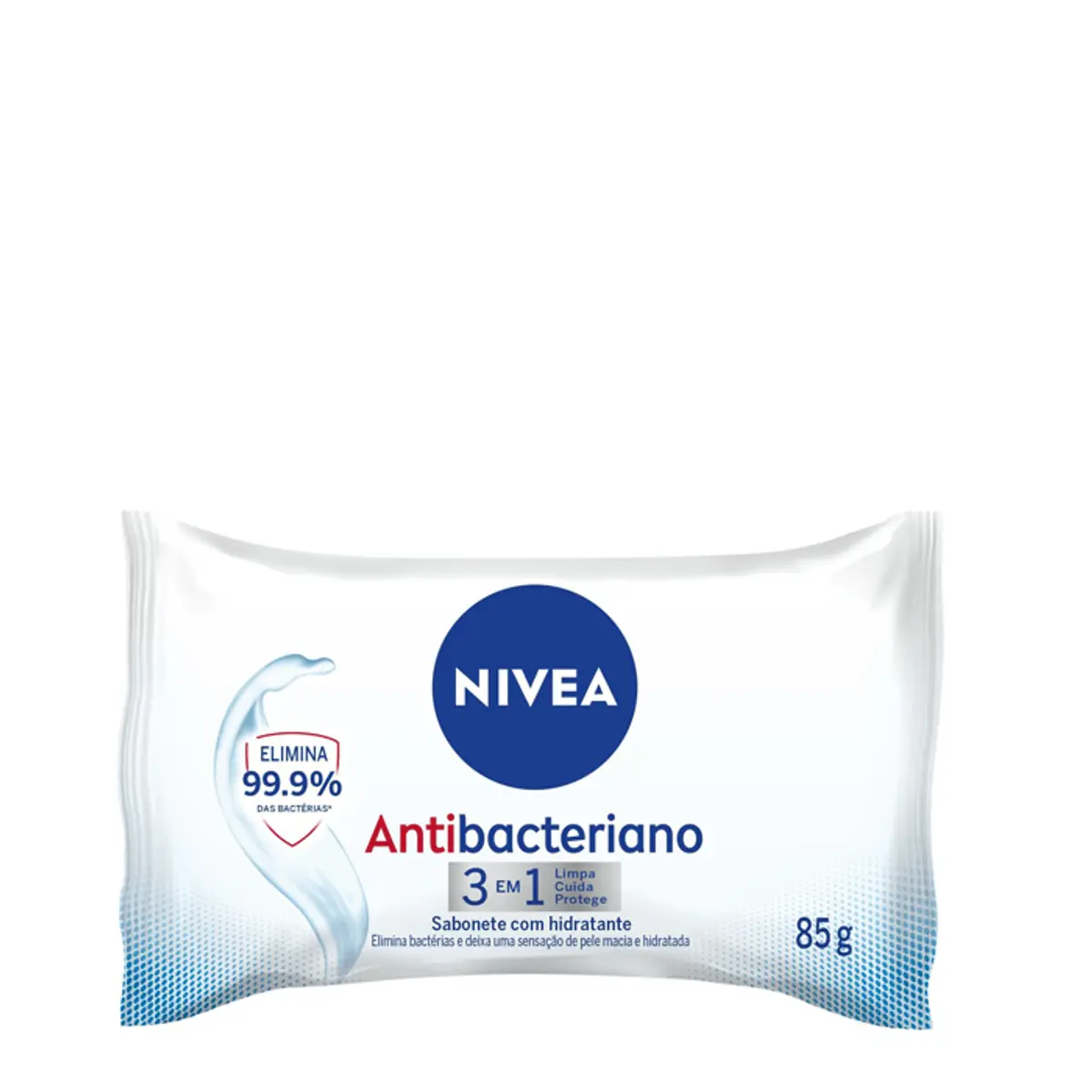 Sabonete em Barra Antibacteriano 3 em 1 NIVEA 85g