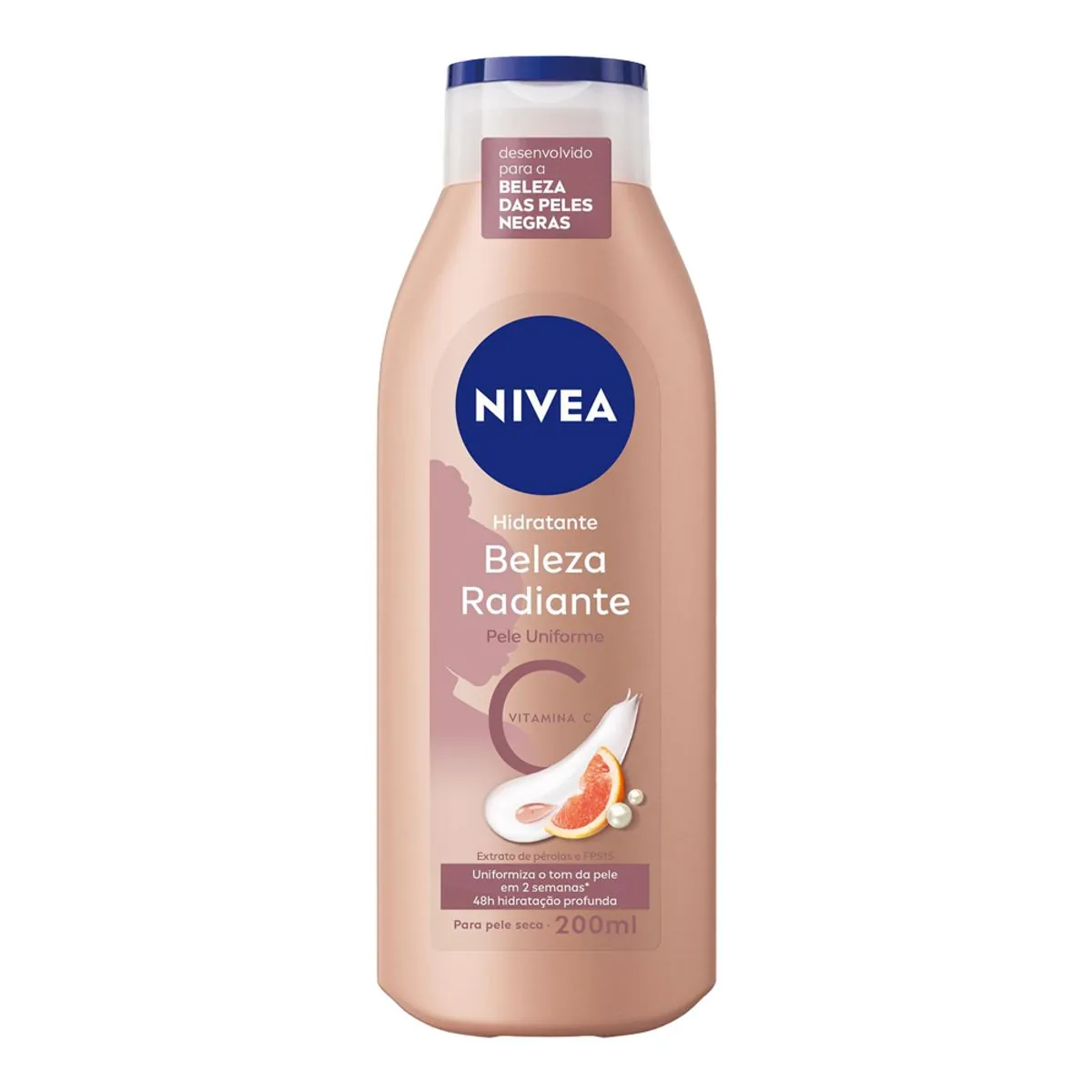 Hidratante Corporal Nivea Beleza Radiante Frasco 200ml