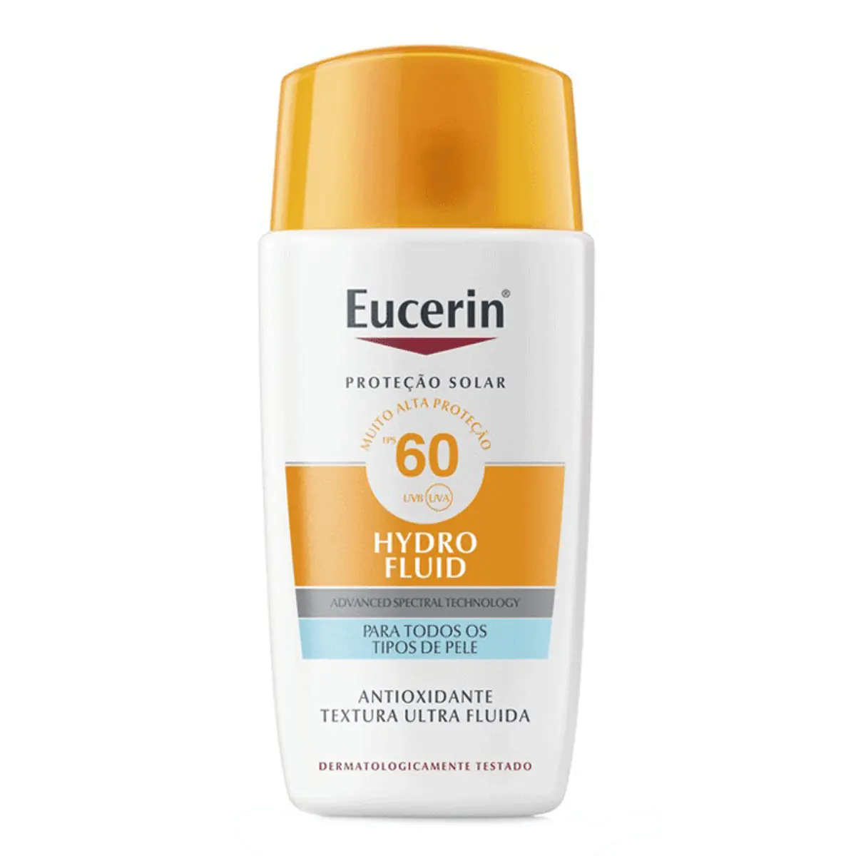 Protetor Solar Antioxidante Fps 60 Eucerin Hydro Fluid Caixa 50ml
