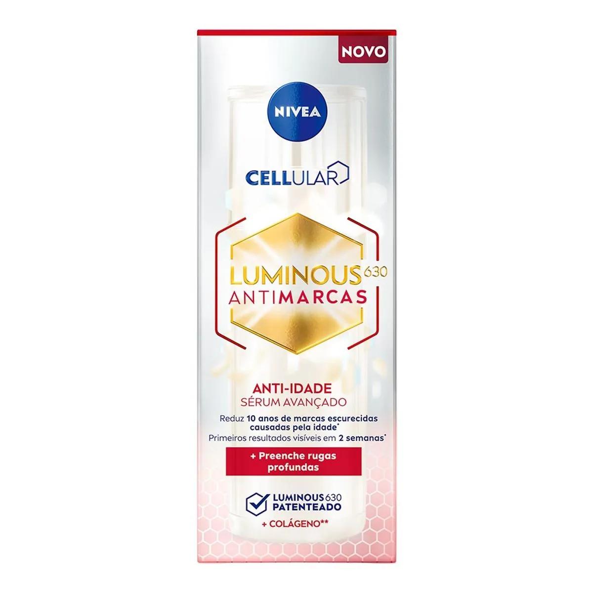 Sérum Anti Idade Nivea Cellular Luminous 630 Antimarcas Caixa 30ml